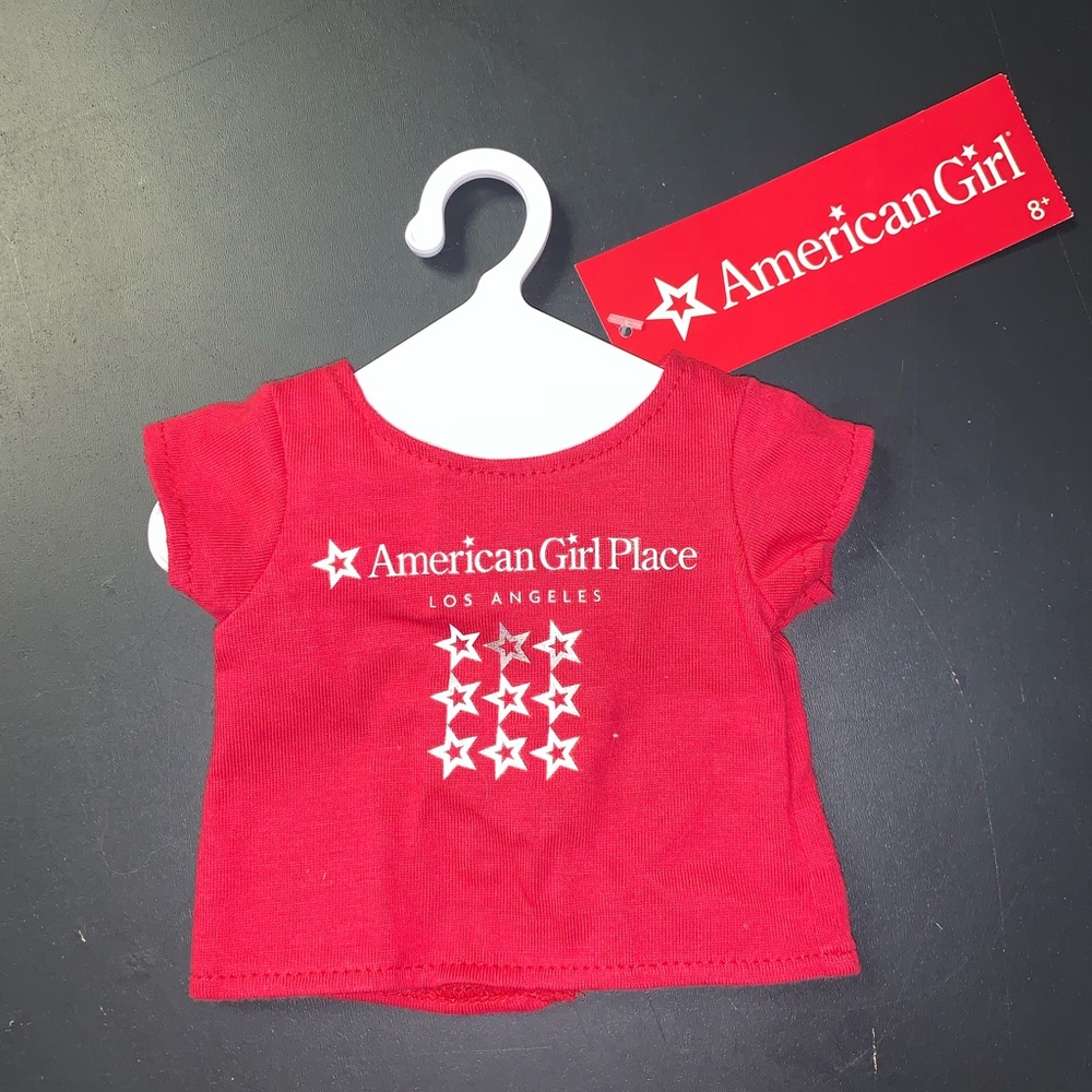 american girl doll las angeles t shirt